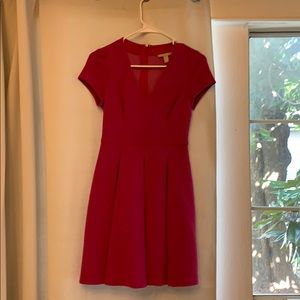Banana Republic hot pink dress